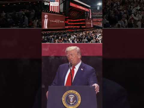 Trump: History will remember Charlie Kirk