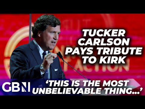 Charlie Kirk funeral: ‘Extinguishing the light makes it shine brighter’ – Tucker Carlson full speech