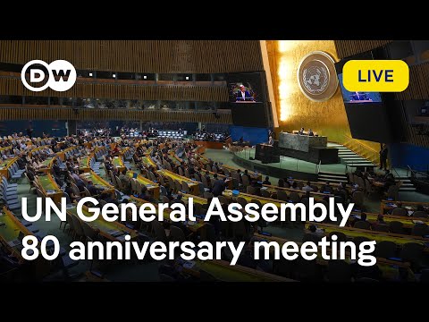 Watch live: The UNGA meets to discuss urgent international issues | DW News