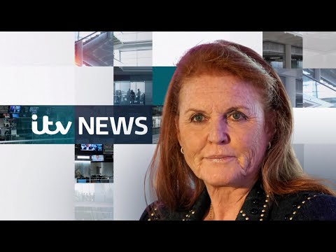 Duchess of York dropped as charity patron over Epstein Emails: Watch ITV Evening News LIVE