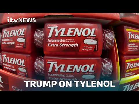 Donald Trump links paracetamol in pregnancy to autism but experts say it is unproven | ITV News