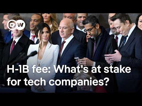 How might Trump’s $100,000 fee hike for H-1B visas affect the US labor market? | DW News