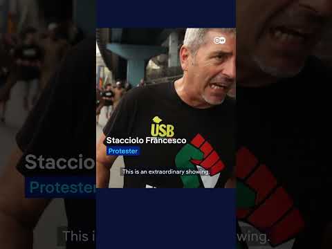‘Let’s block everything’ – Thousands protest and strike in Italy in solidarity with Palestinians