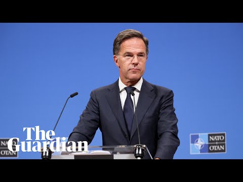 Mark Rutte press conference after Russian ‘violation’ of Estonian airspace – watch live