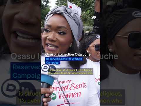 Nigerian women seek inclusive politics | DW News
