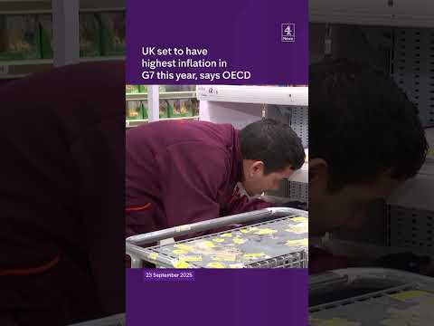 UK set for highest G7 inflation
