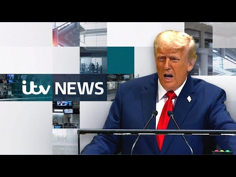 Watch LIVE Tuesday’s ITV Evening News as Trump criticises the United Nations  | ITV News