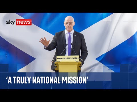 Scottish First Minister gives speech on tackling child poverty
