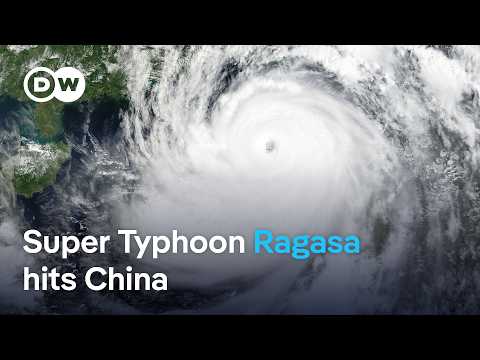 China braces for impact of Super-Typhoon Ragasa, 3 killed and some 120 missing in Taiwan | DW News