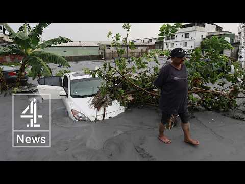 Typhoon Ragasa hits mainland China after killing 17 in Taiwan and flooding Hong Kong
