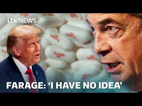 Farage criticised for refusing to challenge Trump’s false paracetamol-autism claim | ITV News