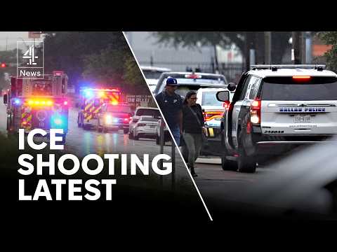 Gunman kills two at ICE immigration facility in Texas