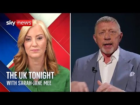 Boris Becker reveals what it was like in British prison | The UK Tonight with Sarah-Jane Mee
