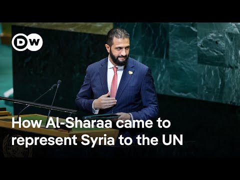 Ahmed al-Sharaa: First Syrian president to address UN since 1967 | DW News