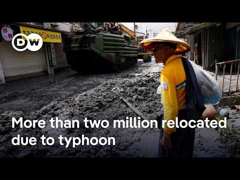 Typhoon Ragasa continues ravaging coastal China | DW News
