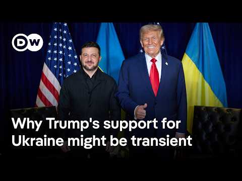 Ukrainians remain doubtful over Trump’s new-found support | DW News