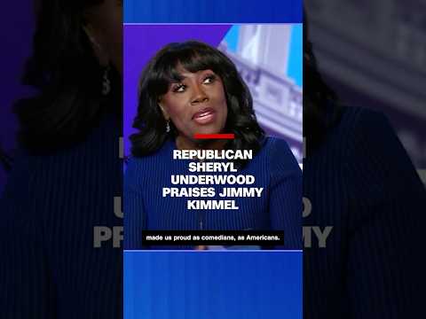 Republican talk show host Sheryl Underwood praises Jimmy Kimmel