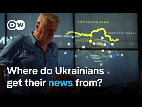 How the war changed media consumption and Ukraine’s media landscape | DW News