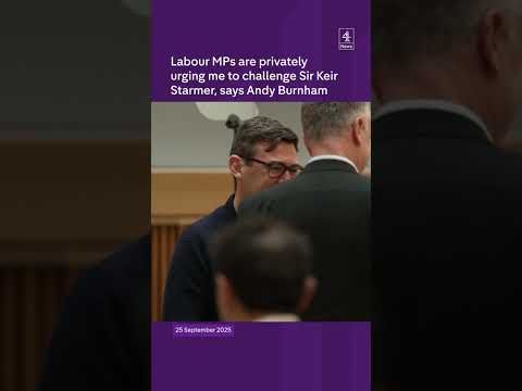 Labour MPs urge Burnham to challenge PM