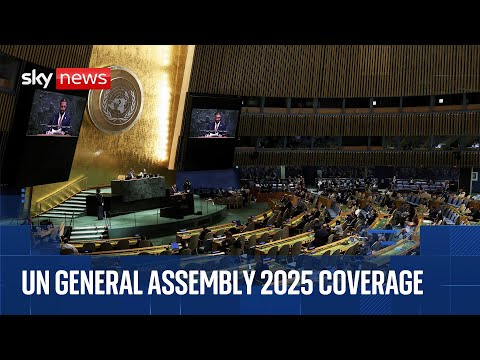 UN General Assembly 2025 | State of Palestine, Sudan and European Union | Thursday 25 September