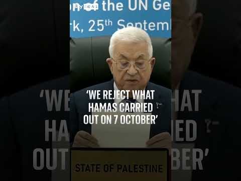 ‘Hamas will not have role in Palestinian governance’