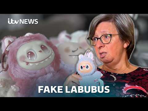 Fake Labubu dolls seized at border | ITV News
