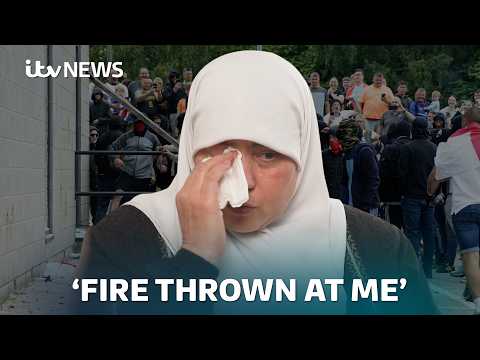 Migrant hotel protests: the impact on local communities and asylum seekers | ITV News