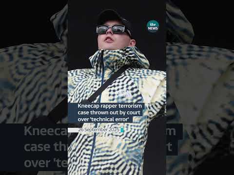 Kneecap rapper Liam Og O hAnnaidh terrorism case thrown out by court over ‘technical error’
