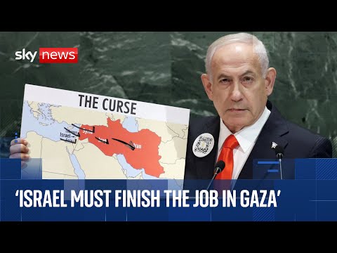 Benjamin Netanyahu gives major UN speech