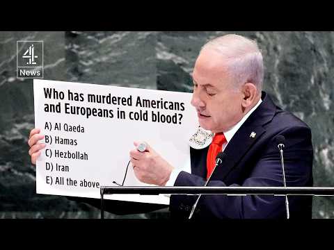Netanyahu vows to “finish the job” against Hamas in UN speech