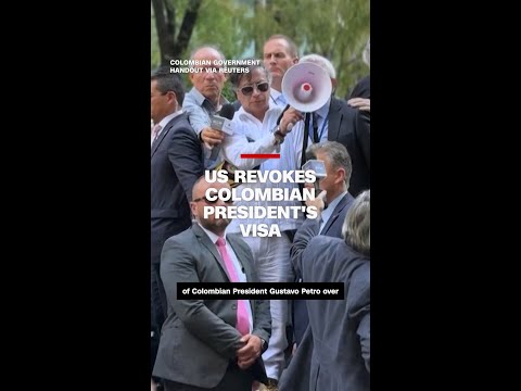 US revokes Colombian president’s visa