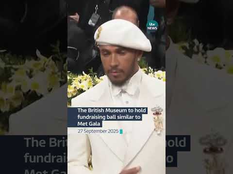 The British Museum ball aims to have ‘Met Gala ambition with UK uniqueness’ #itvnews #london