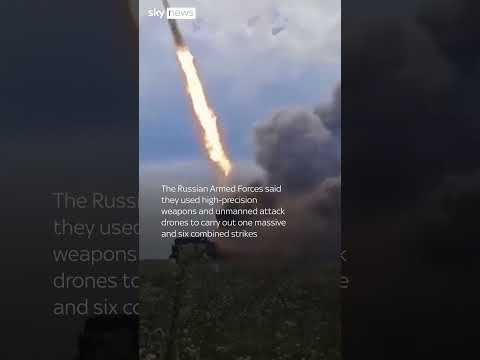 Russia reports series of aerial attacks