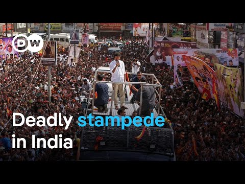 Dozens killed in India at rally for actor-turned-politician Vijay | DW News