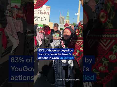 Protesters in Berlin demonstrate against Israel’s action in Gaza | DW News