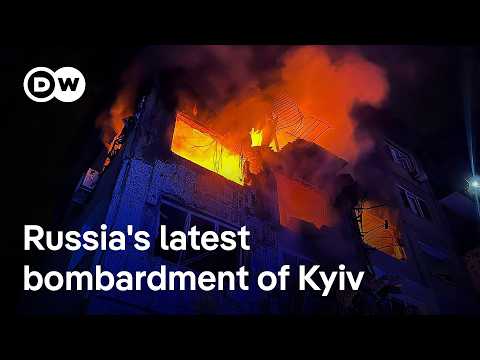 Russia launches 12-hour attack on Ukraine | DW News
