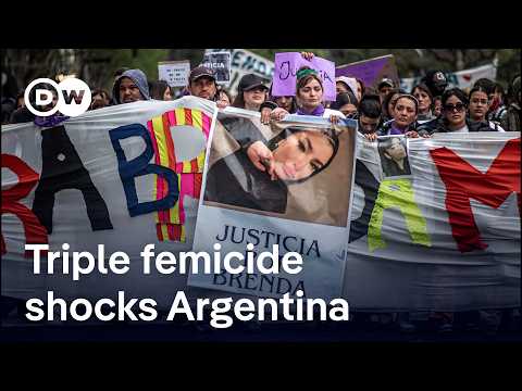 Argentina: Thousands march for women murdered on livestream | DW News