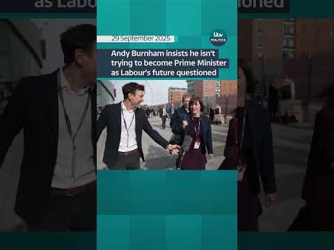 Burnham insists he isn’t trying to become Prime Minister as Labour’s future questioned | ITV News