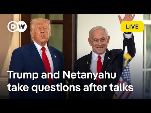 Live: Trump-Netanyahu press conference on 21-stage peace plan | DW News