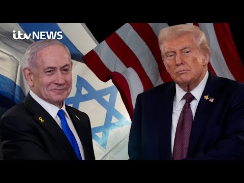 US President Donald Trump says Israel has backed his Gaza peace plan | ITV News