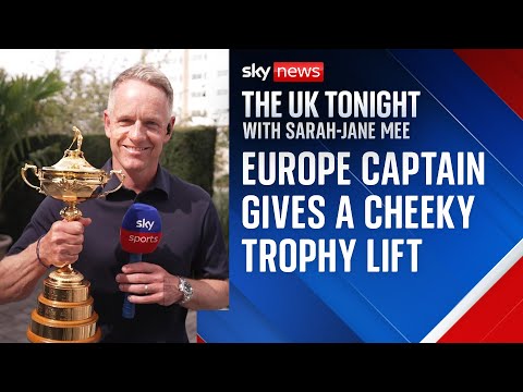 Europe captain says he is ‘so proud’ of Ryder Cup performance