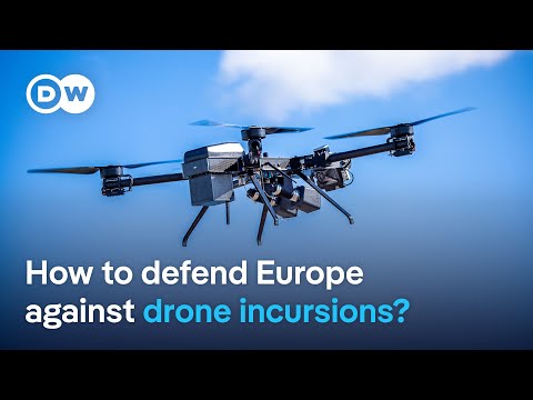 Which technology offers the best defense against drones? Lasers or mobile gun trucks? | DW News
