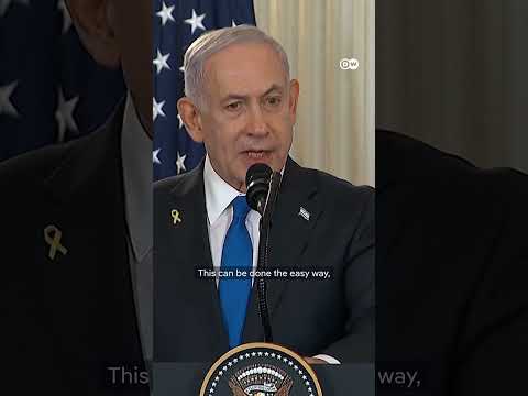 Israel’s Prime Minister warns Hamas to accept Trump’s peace plan for Gaza | DW News