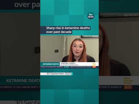 Deaths due to illicit ketamine use have increased twenty-fold since 2014 | ITV News