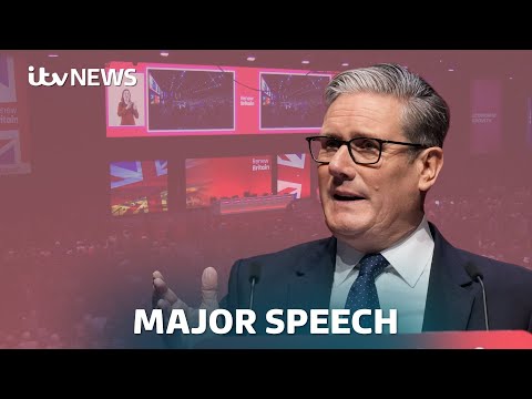 Watch LIVE: What will Sir Keir Starmer announce at his big conference speech? | ITV News