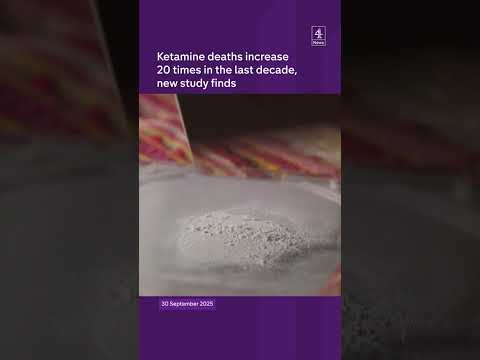 Ketamine deaths deaths up 20 times since 2015