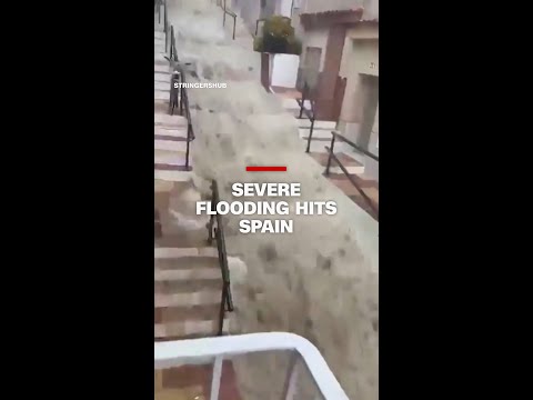 Severe flooding hits Spain