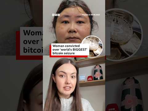 Woman convicted after ‘world’s biggest’ bitcoin seizure. #BBCNews