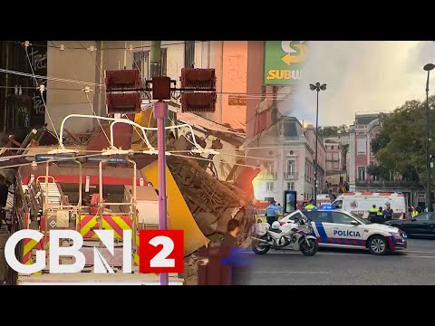 WATCH: Lisbon funicular derails, at least 15 feared dead