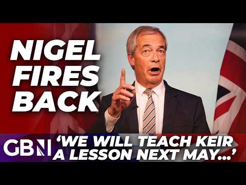 Nigel Farage launches blistering attack on Starmer, accuses PM of inciting VIOLENCE – ‘a disgrace!’